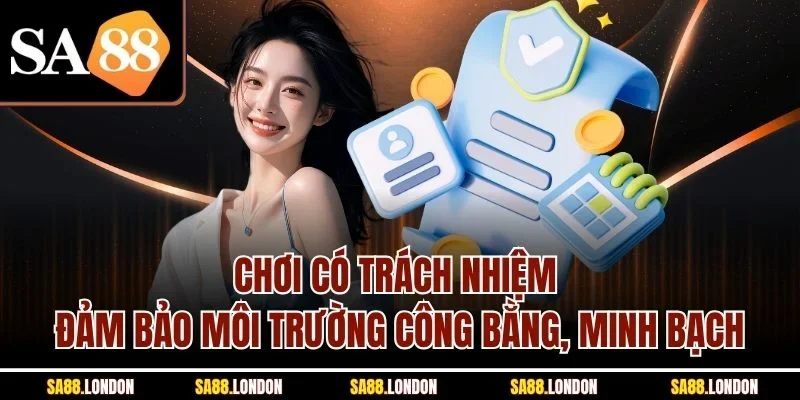 Chơi có trách nhiệm - Đảm bảo môi trường công bằng, minh bạch
